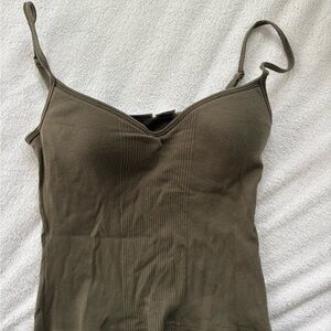 Vintage Y2K Cami Tank Padded Bra